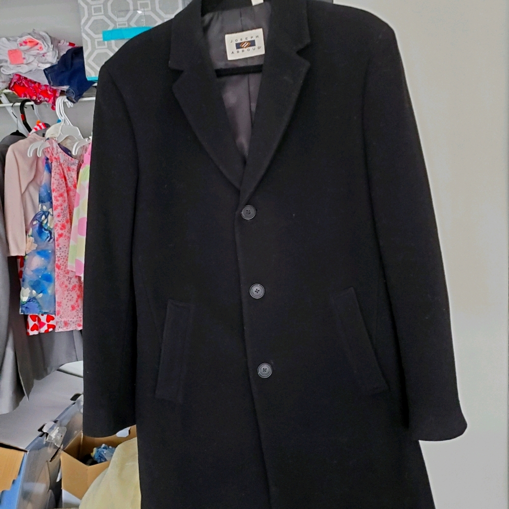 Joseph Abboud Men's Wool Coat